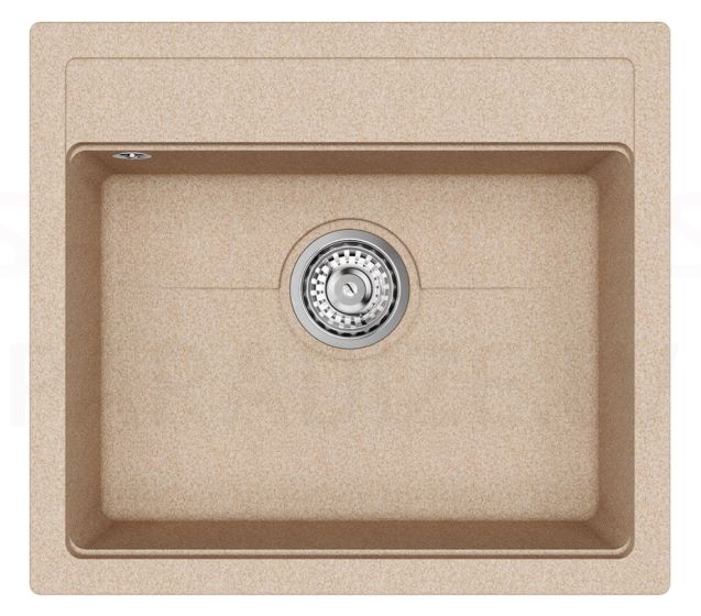 HELIKA akmens masas virtuves izlietne KOPA (AW) 575 Beige 57x51 cm