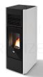 EVA CALOR pellet fireplace-stove INES 15.4kW (white)