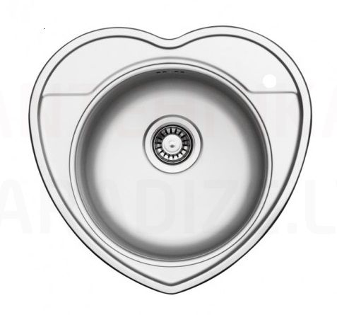 UKINOX кухонная раковина из нержавеющей стали Love 53x54cm (лево)