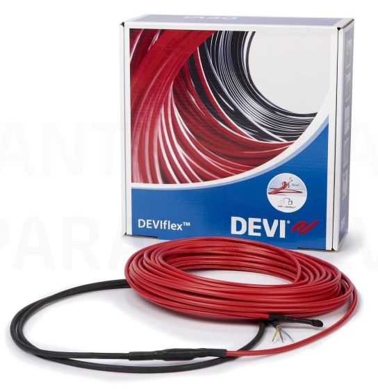 DEVI dvigubas šildymo kabelis DEVIflex 18T 130W 230V 7.3m