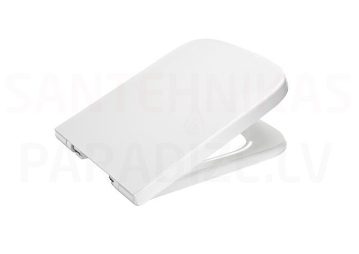 Toilet seat with lid Dama, SC, white / chrome