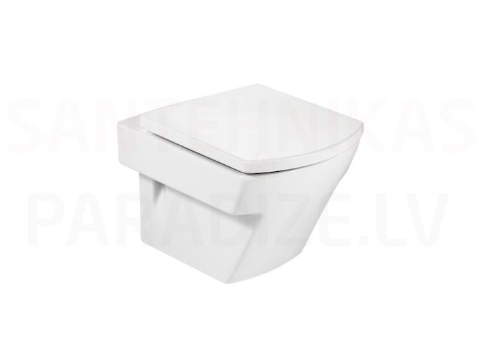 WC Hall Compact, wall-mounted, 355x500 mm, white