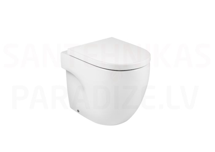 Toilet Meridian Compact, wall-mounted, 360x520 mm, universal outlet, white