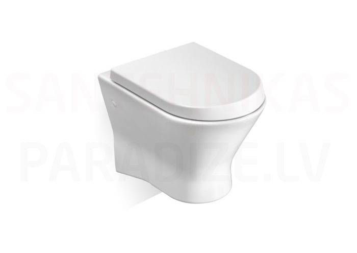 Nexo Toilet, wall-mounted, 360x535 mm, white