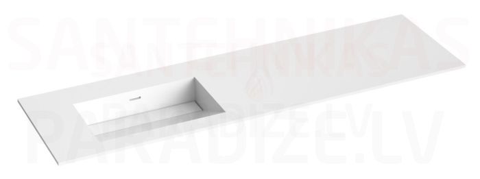 KAME CORIAN 1600 kriauklė 1600x465 mm L