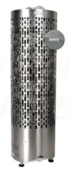 HARVIA elektriskā pirts krāsns CILINDRO PLUS SPOT PP90SP 9kW Brushed Steel