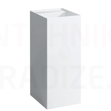 Washbasin Kartell, 435x375x900 mm, freestanding, no tap space, white