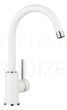 BLANCO stone mass kitchen faucet MIDA White