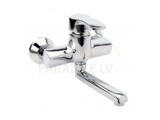 Wall-mounted washbasin faucets