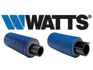 WATTS insulated cold water pipes