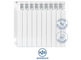 KFA hygienic aluminum radiators G500F SILVER IONS