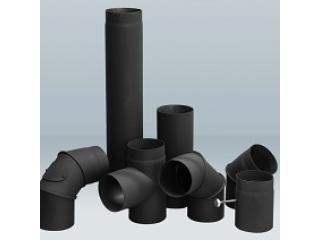Black steel chimney system