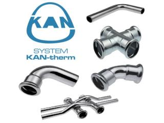 KAN-therm Steel presuojamos jungiamosios detalės