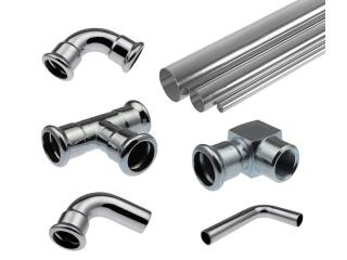 Press pipes and fittings