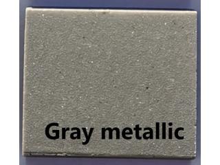 PLATINUM раковины из каменной массы GRAY METALLIC