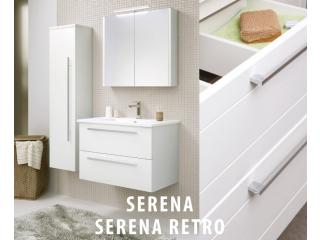 SERENA RETRO vannas istabas mēbeles